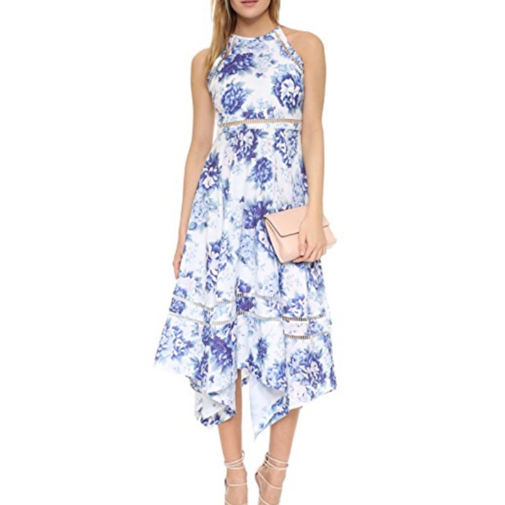 Elliatt handkerchief cut dress